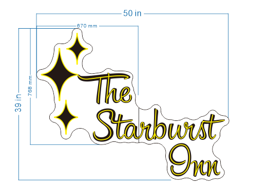 CN custom sign (Cozzetto)