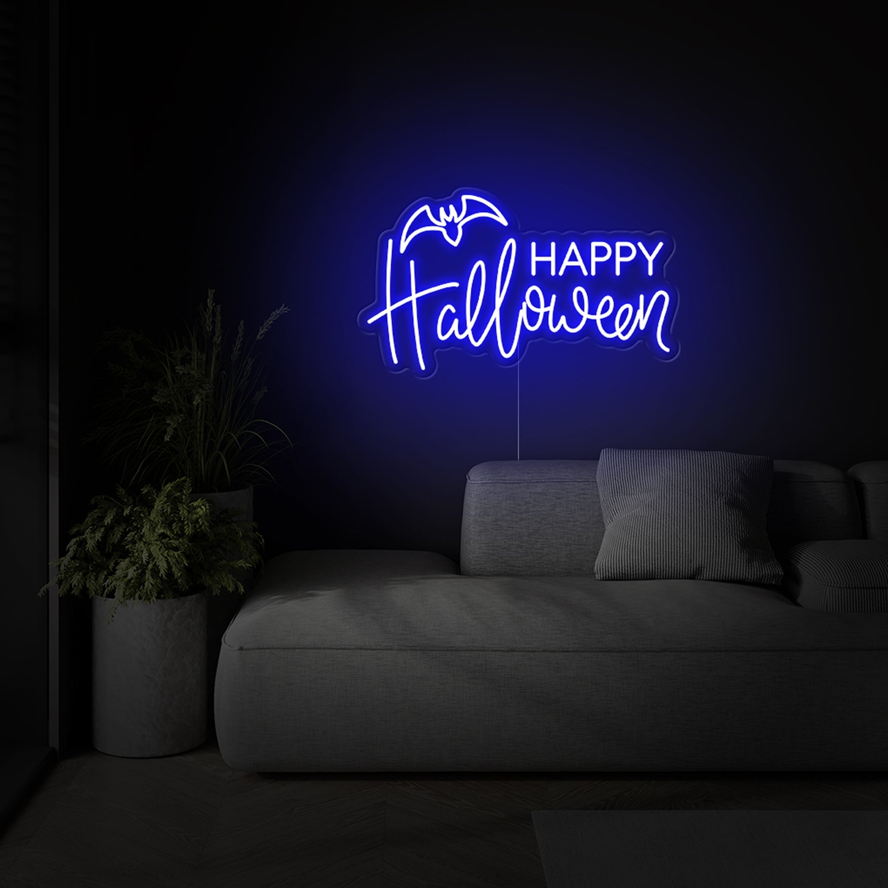 Happy Halloween Neon Sign