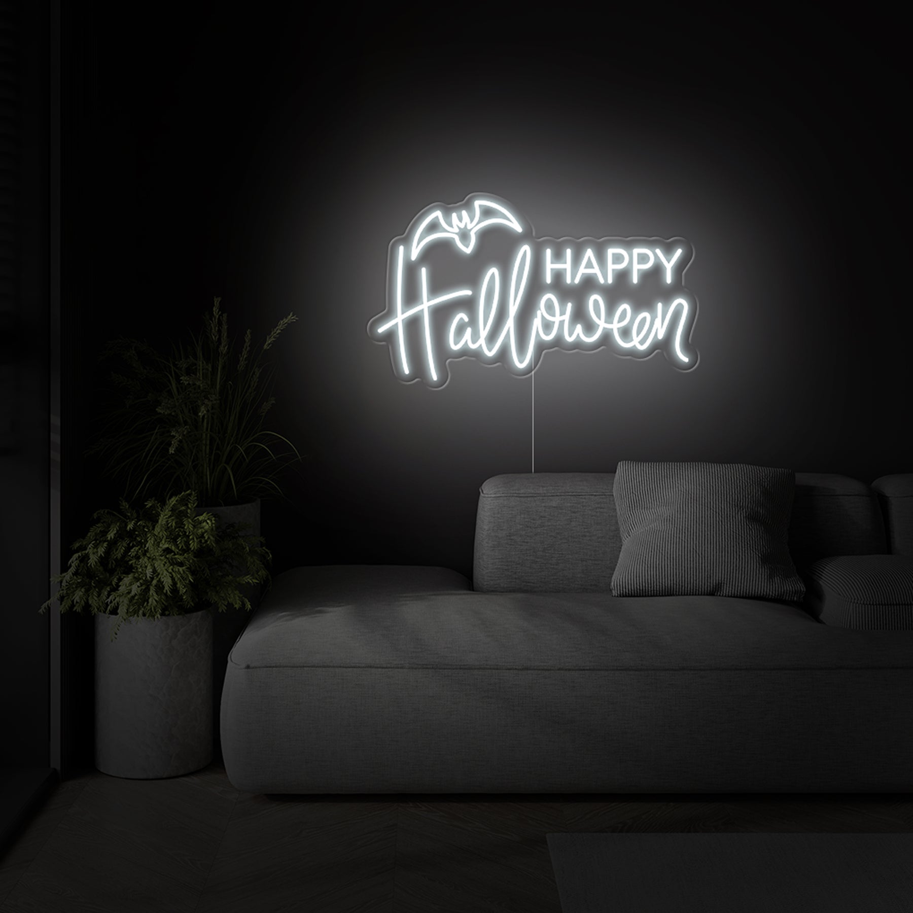 Happy Halloween Neon Sign