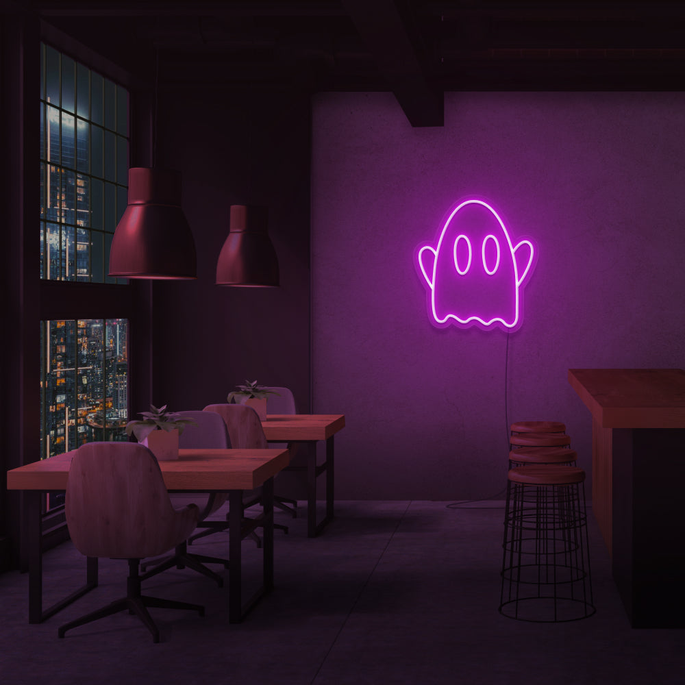 Ghost Neon Sign