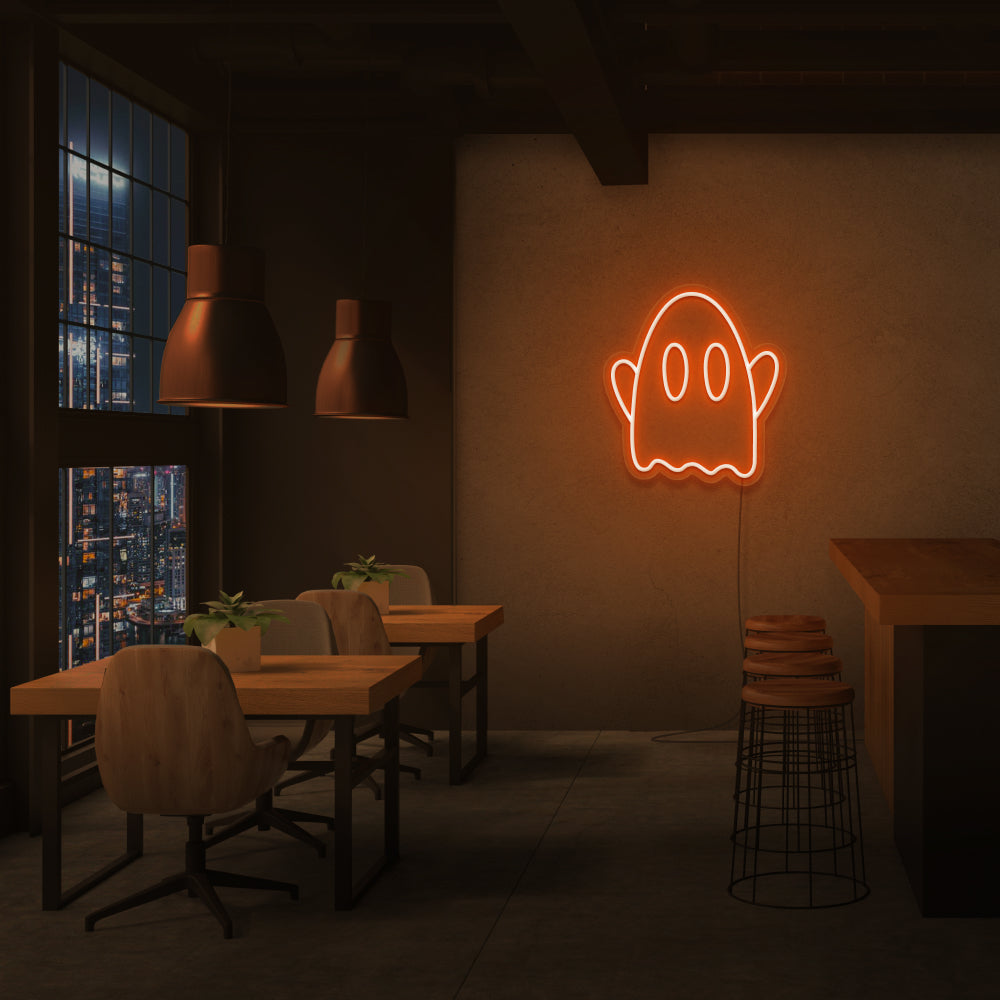 Ghost Neon Sign