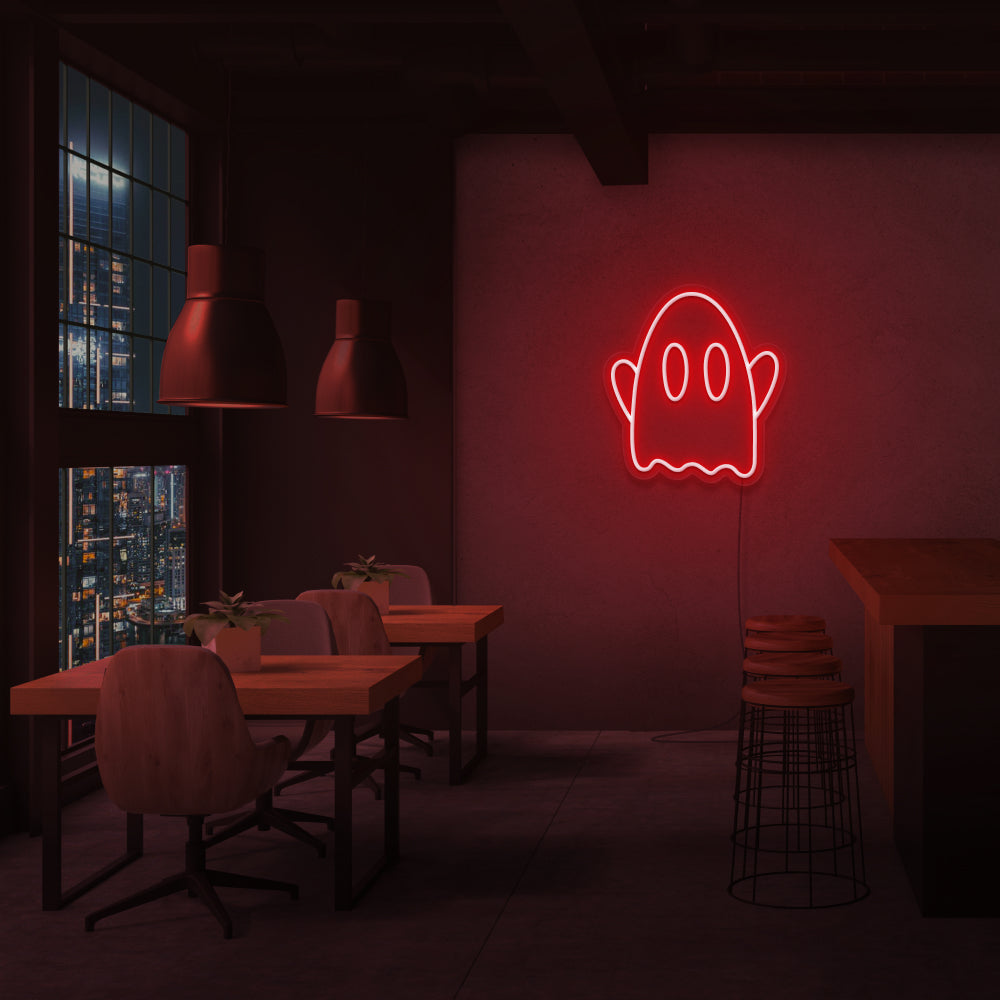 Ghost Neon Sign