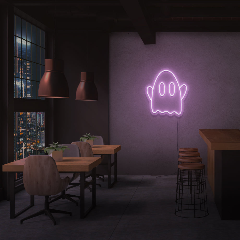 Ghost Neon Sign