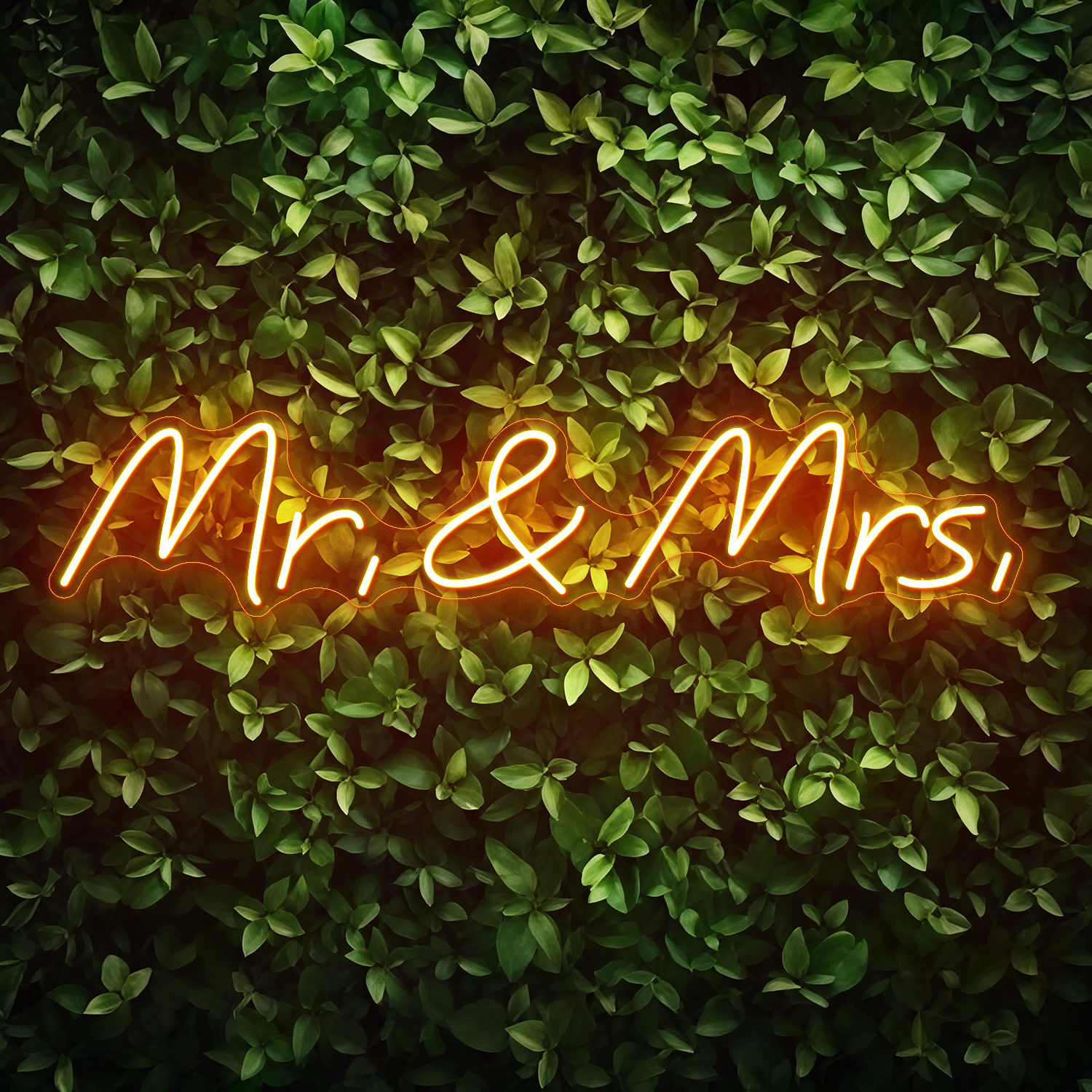 Mr.&Mrs. Neon Sign