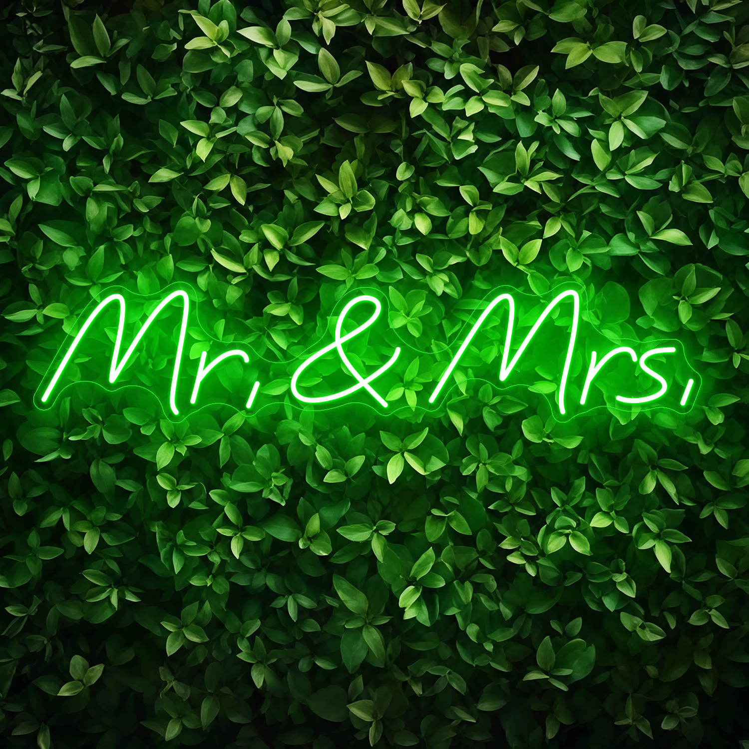 Mr.&Mrs. Neon Sign