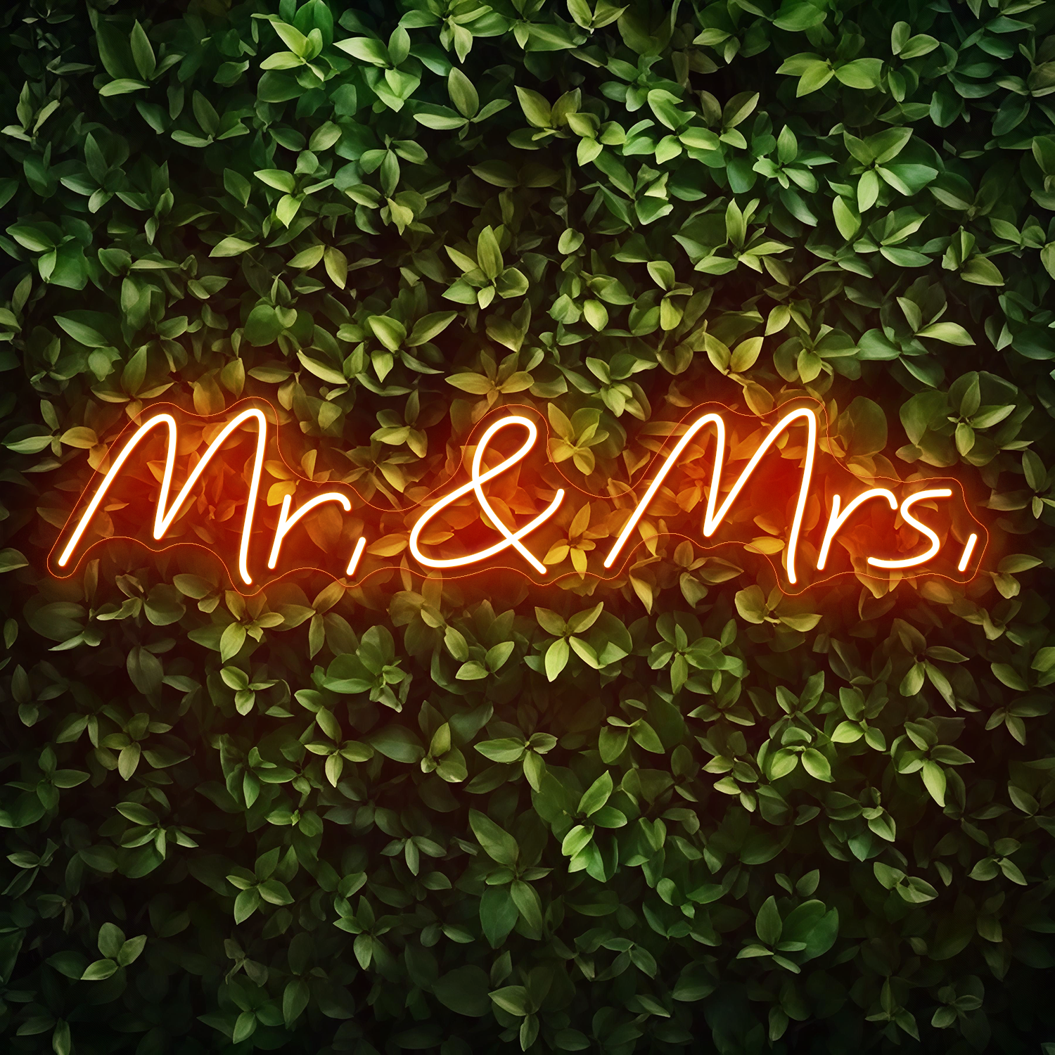 Mr.&Mrs. Neon Sign