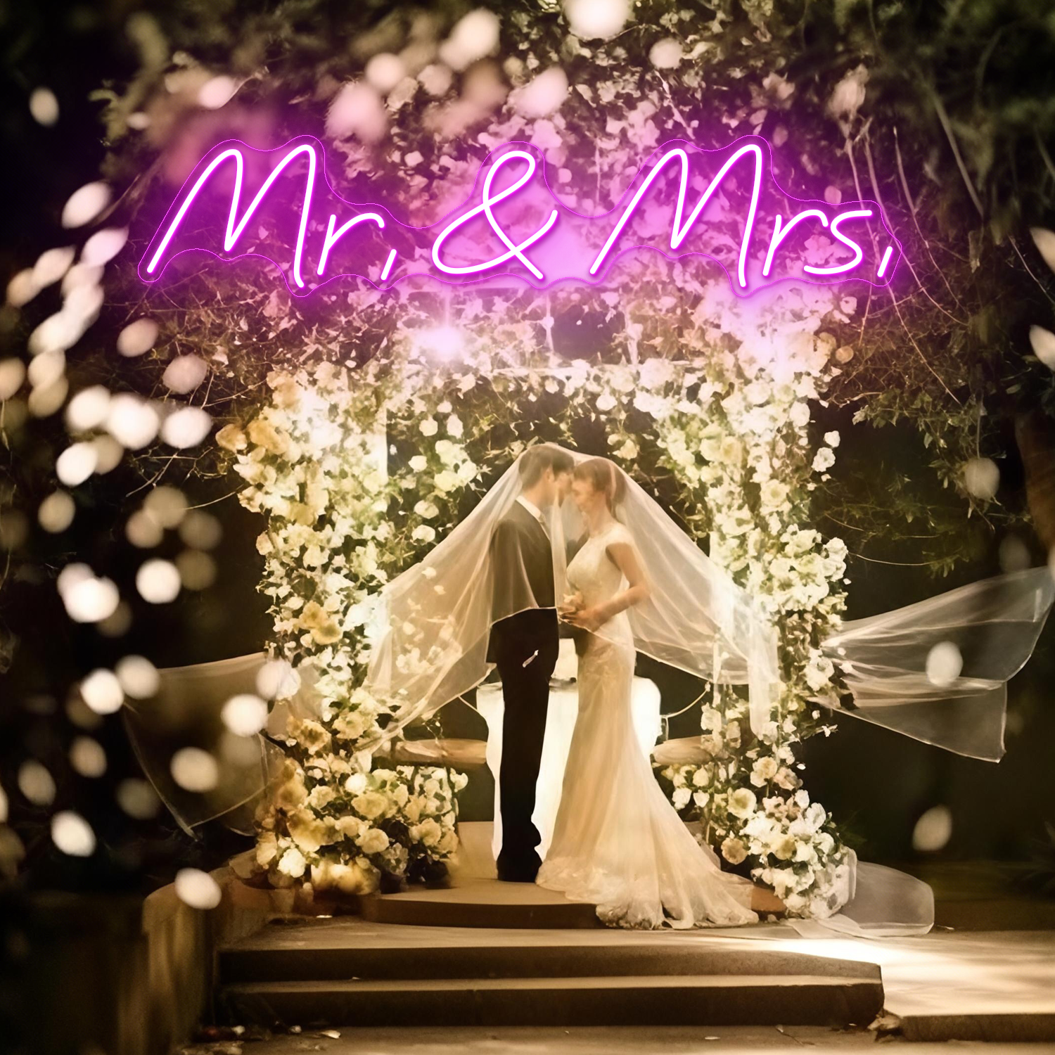 Mr.&Mrs. Neon Sign