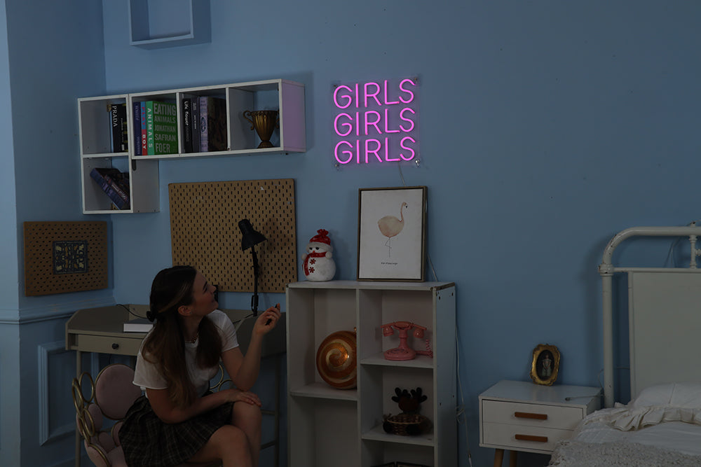 Girls Neon Sign
