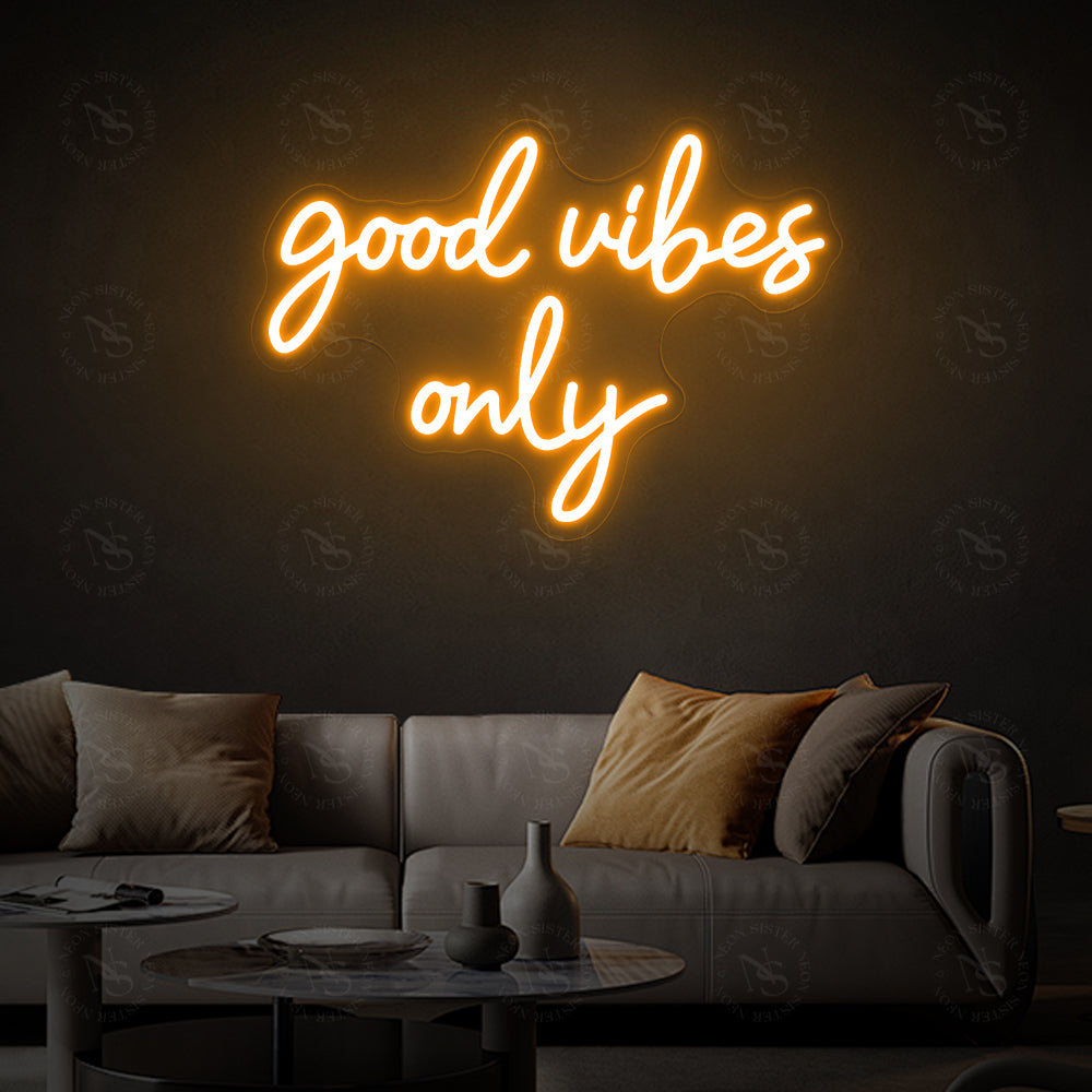 Good Vibes Only Neon Sign NS002412