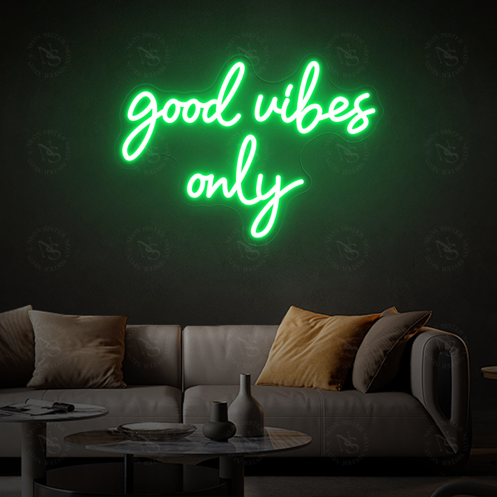 Good Vibes Only Neon Sign NS002412