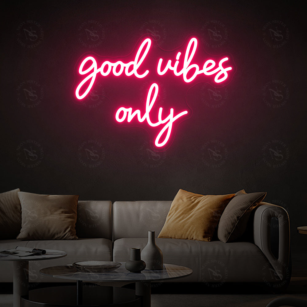 Good Vibes Only Neon Sign NS002412
