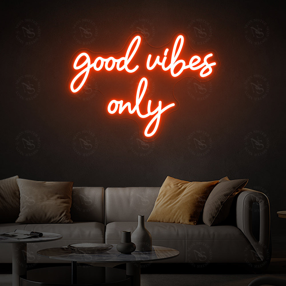 Good Vibes Only Neon Sign NS002412