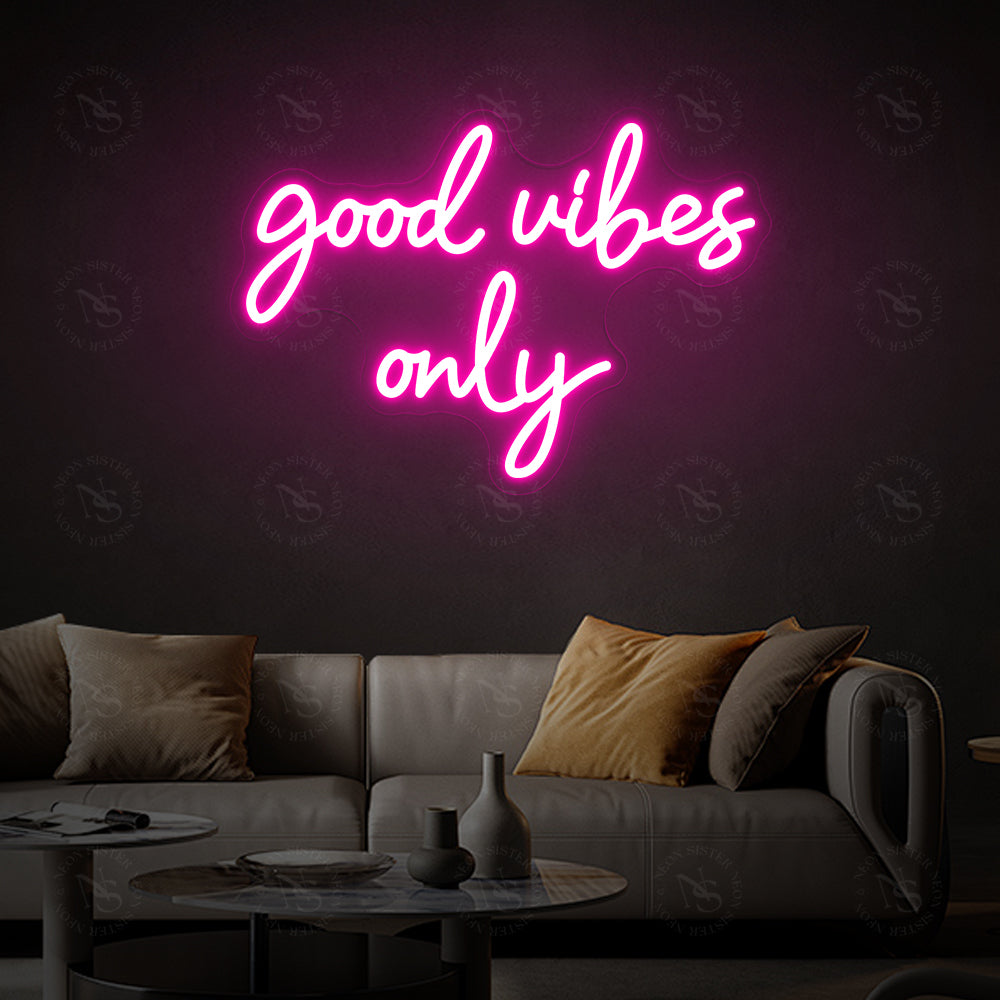 Good Vibes Only Neon Sign NS002412