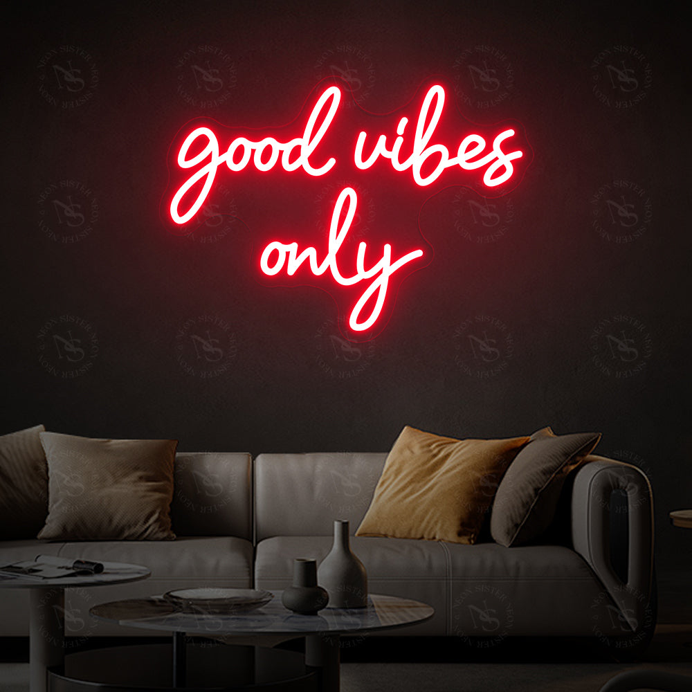 Good Vibes Only Neon Sign NS002412