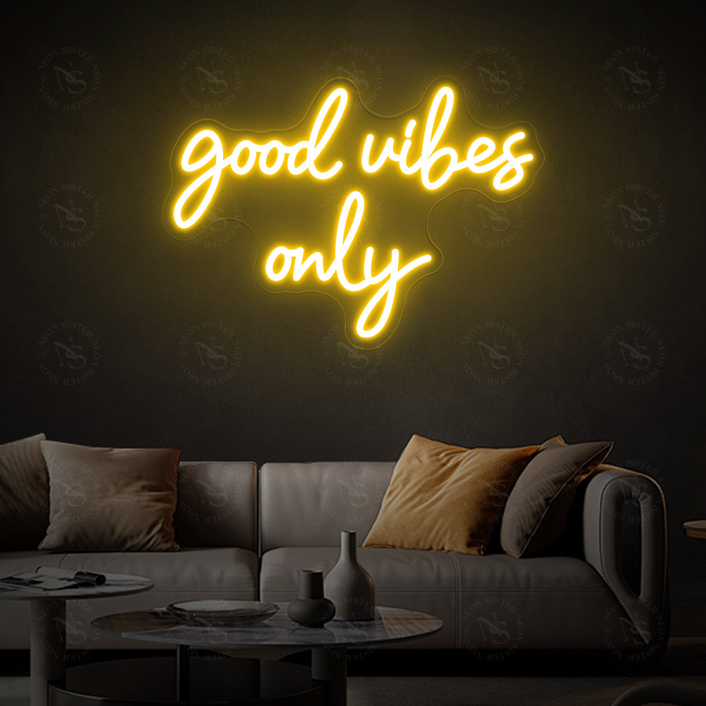 Good Vibes Only Neon Sign NS002412