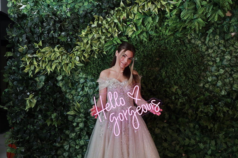 Hello Gorgeous Neon Sign