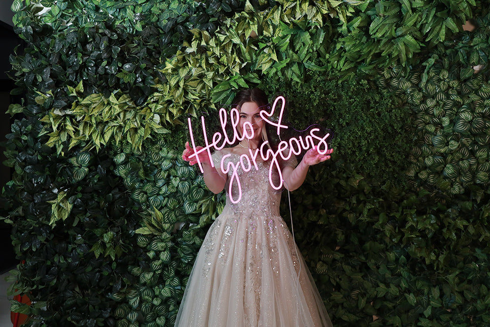 Hello Gorgeous Neon Sign