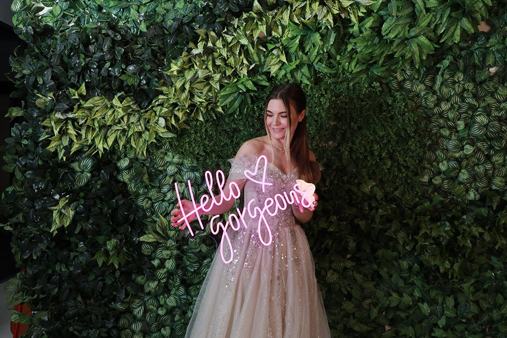 Hello Gorgeous Neon Sign