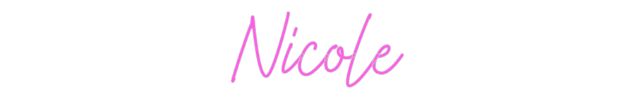 Custom Neon: Nicole