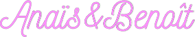 FR Custom Neon: Anaïs&Benoît