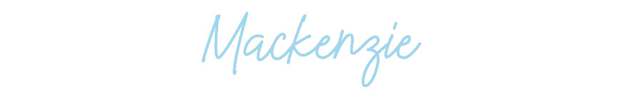Custom Neon: Mackenzie
