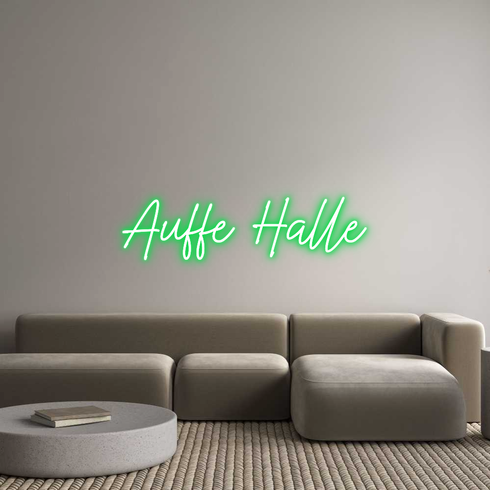 DE Custom Neon: Auffe Halle
