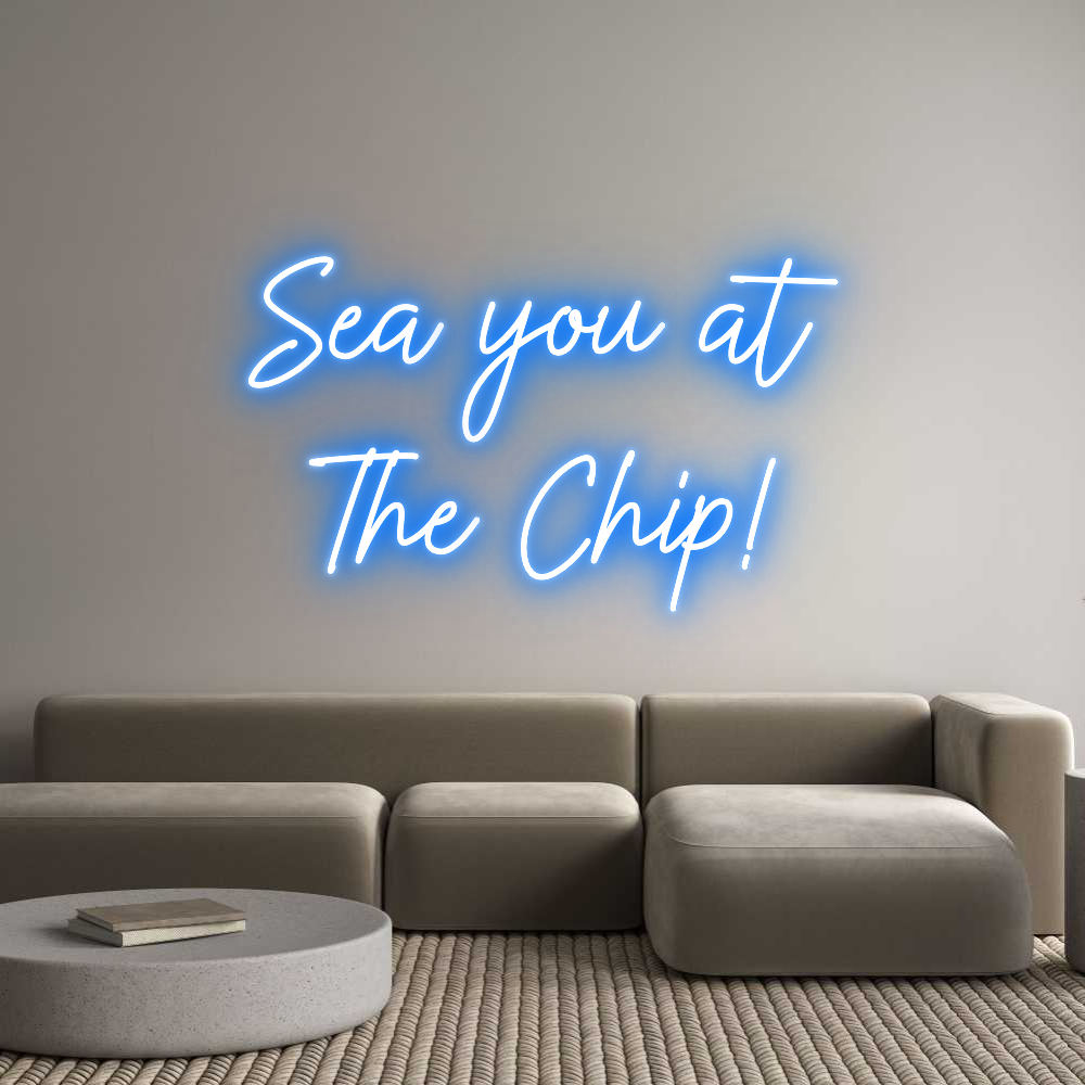 Custom Neon: Sea you at
T...