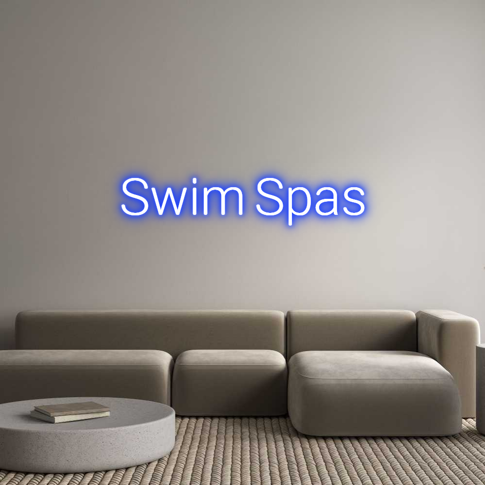 US Custom Neon: Swim Spas