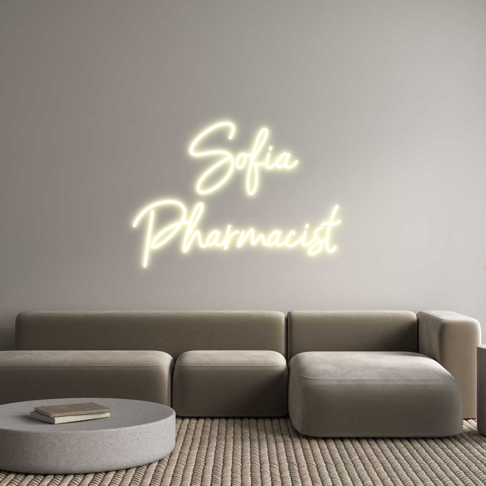 Custom Neon: Sofia
Pharma...
