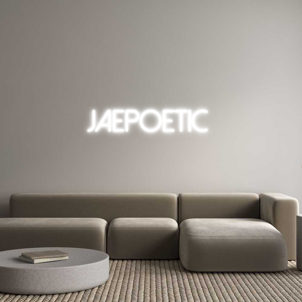 Custom Neon: JaePoetic