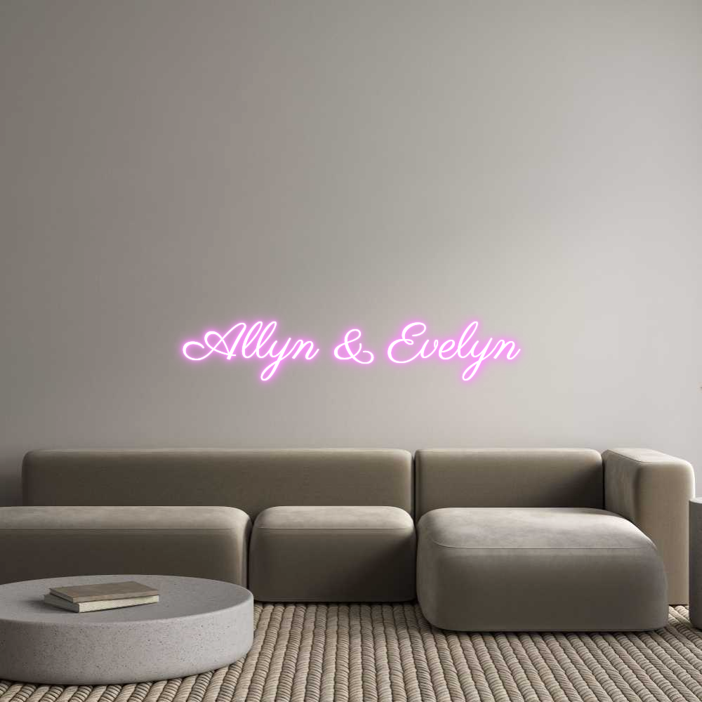 US Custom Neon: Allyn & Evelyn