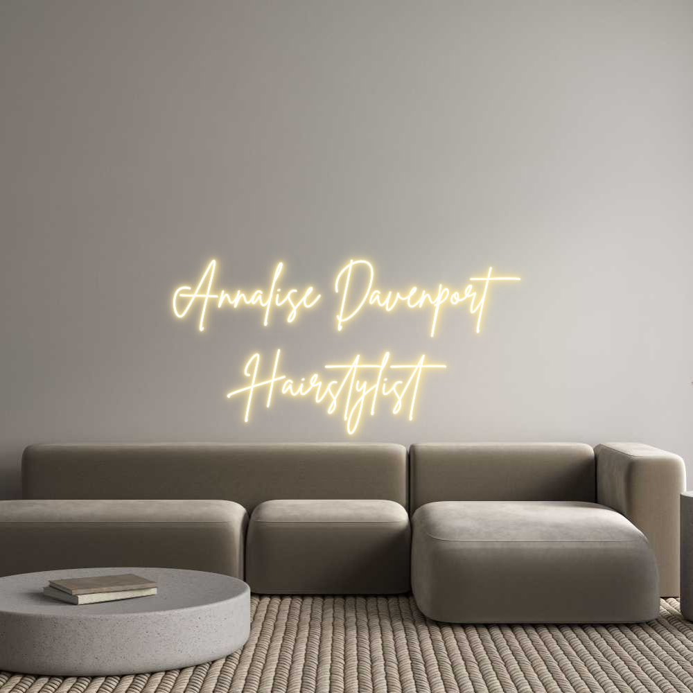 US Custom Neon: Annalise Dave...
