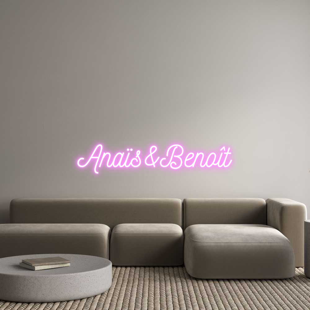 FR Custom Neon: Anaïs&Benoît