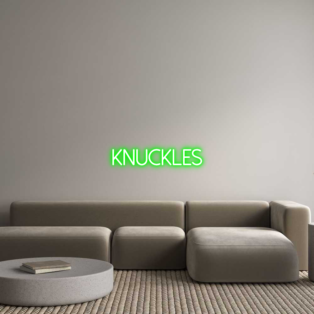 US Custom Neon: KNUCKLES