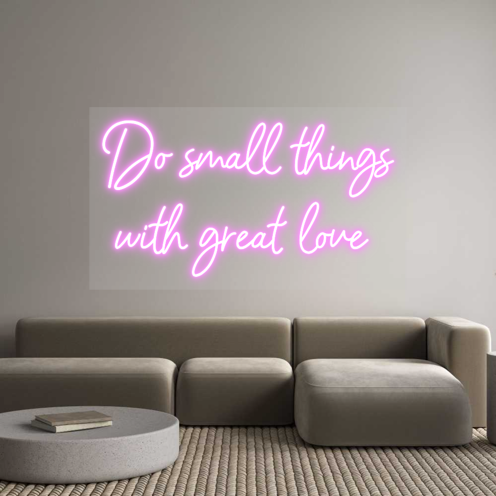Custom Neon: Do small thin...