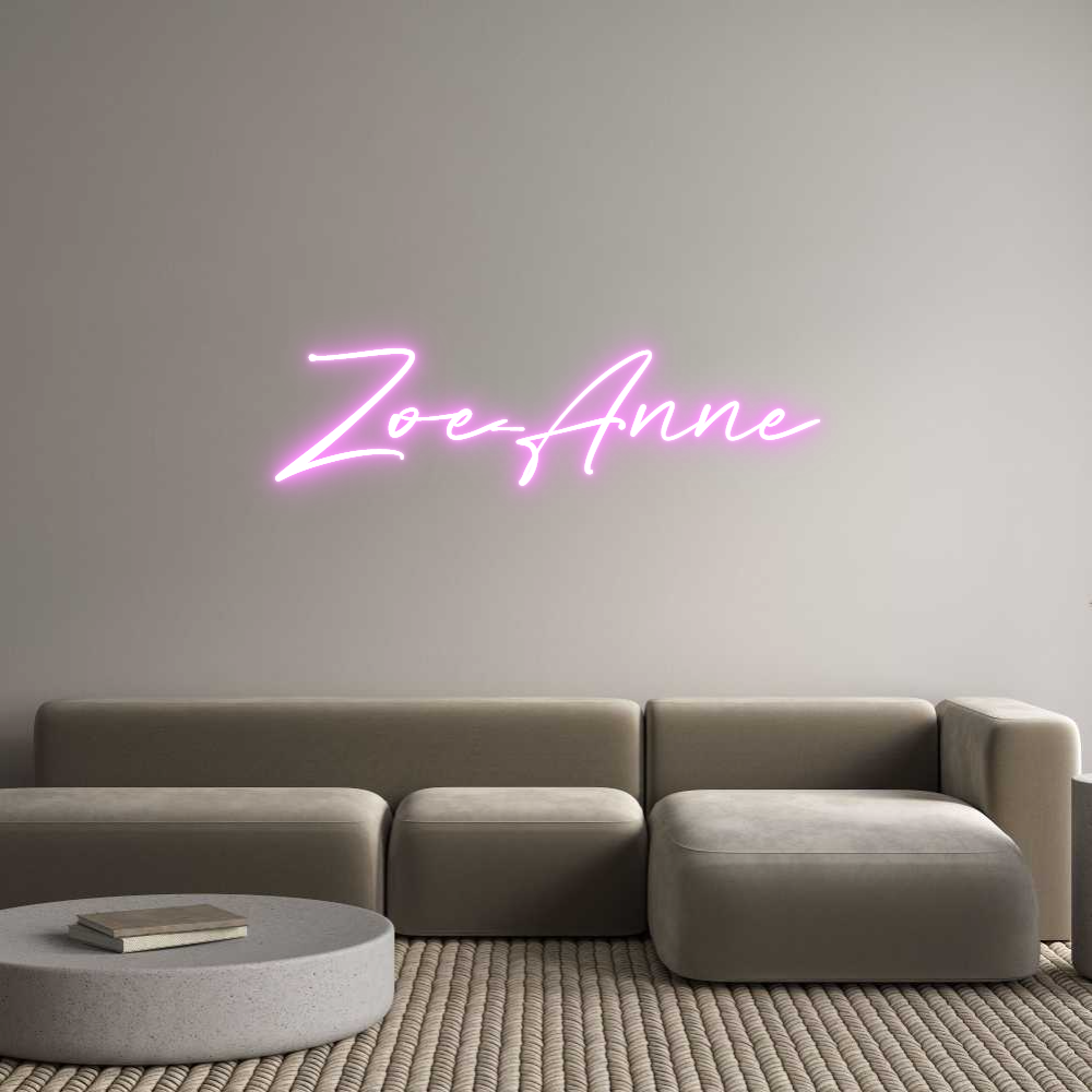 US Custom Neon: Zoe-Anne