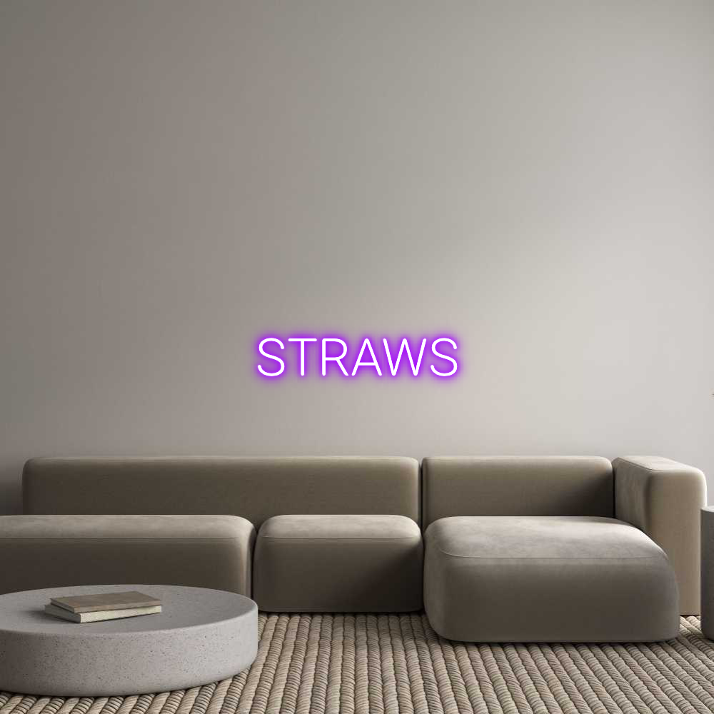 US Custom Neon: STRAWS