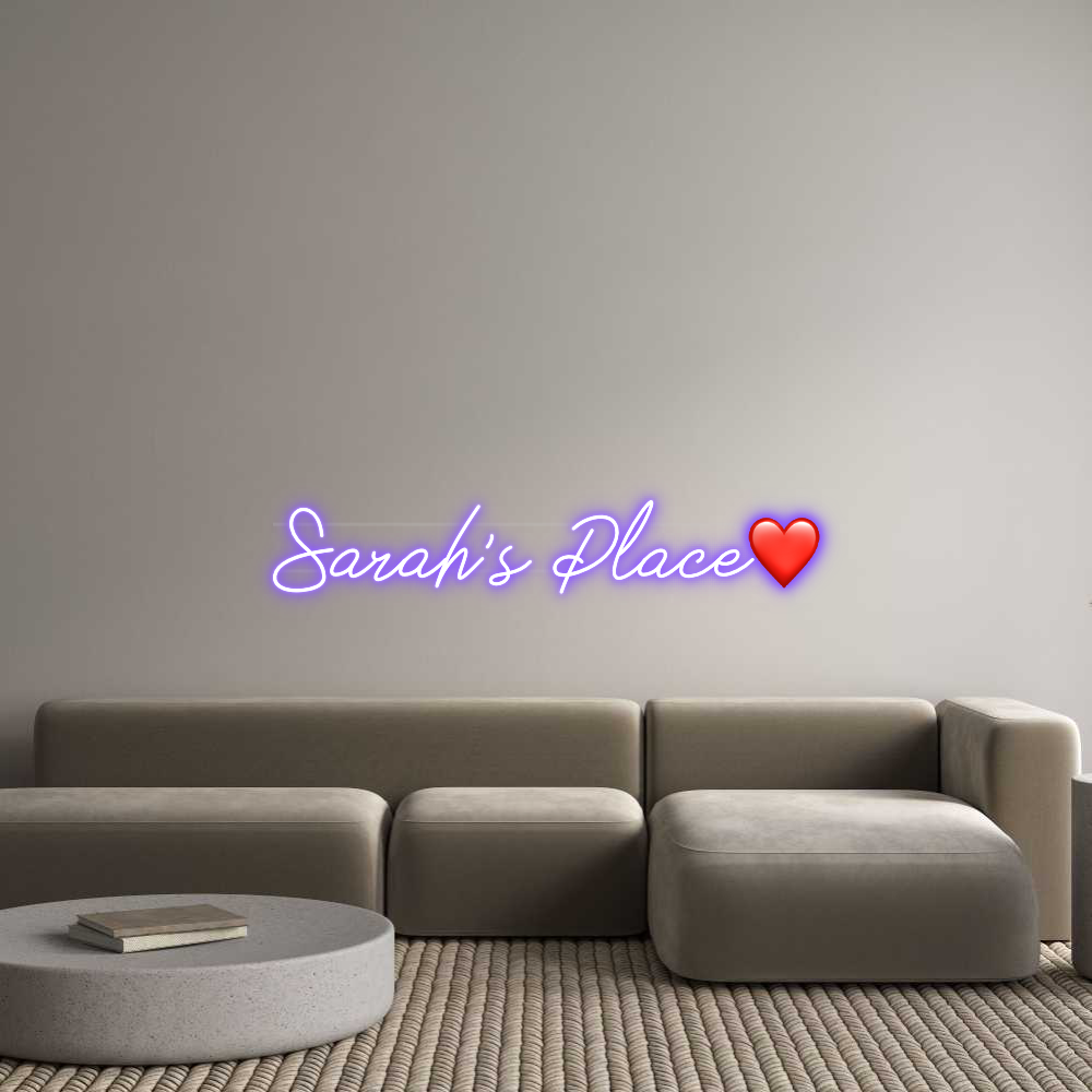 US Custom Neon: Sarah’s Place❤️