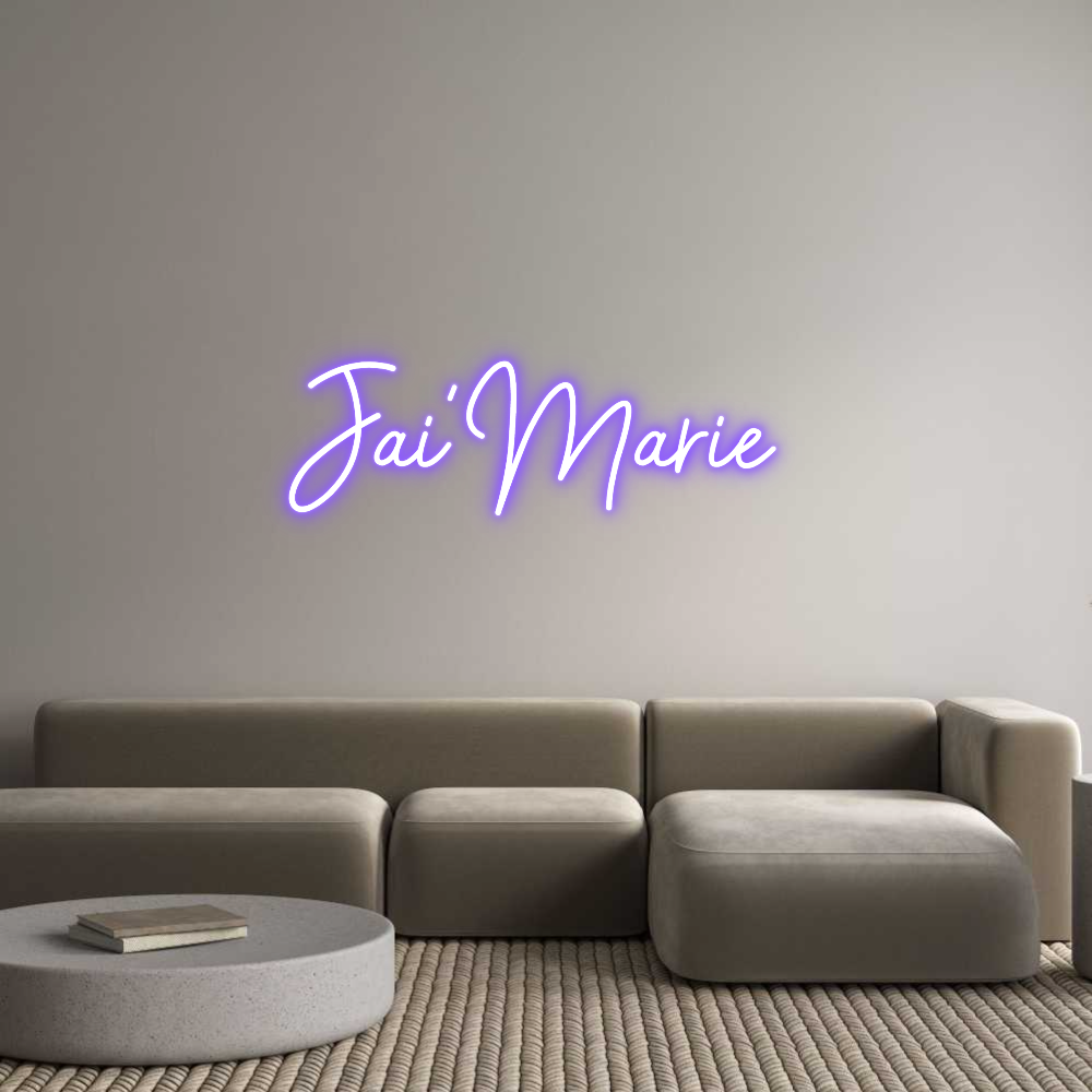 Custom Neon: Jai&