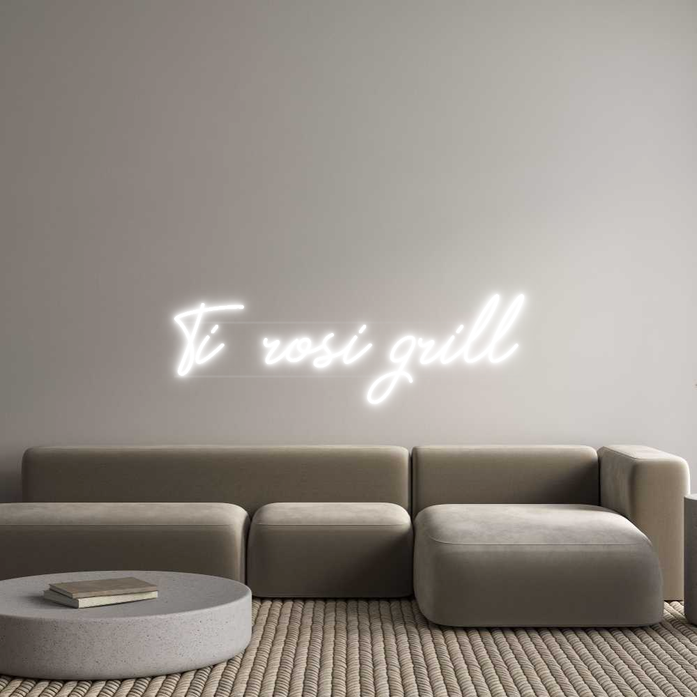 FR Custom Neon: Ti rosi grill
