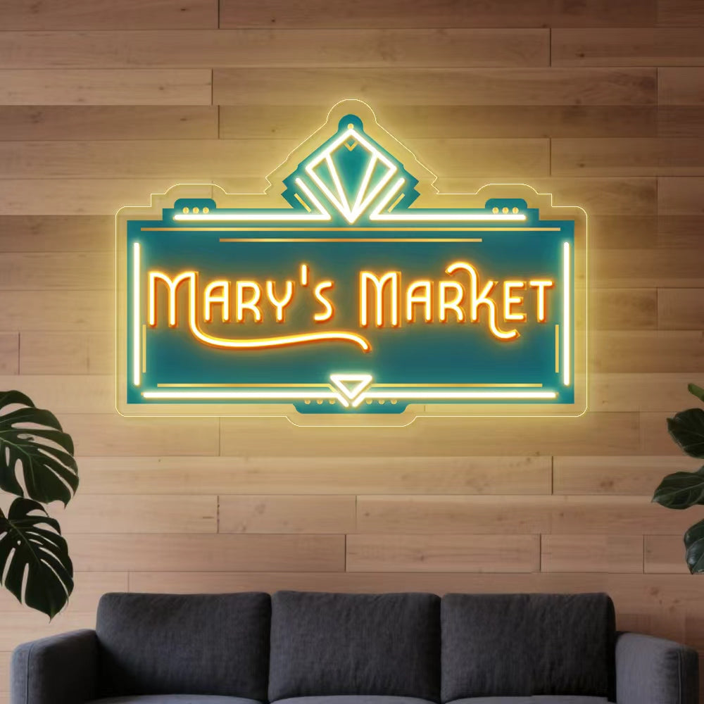CN custom sign (Mary)
