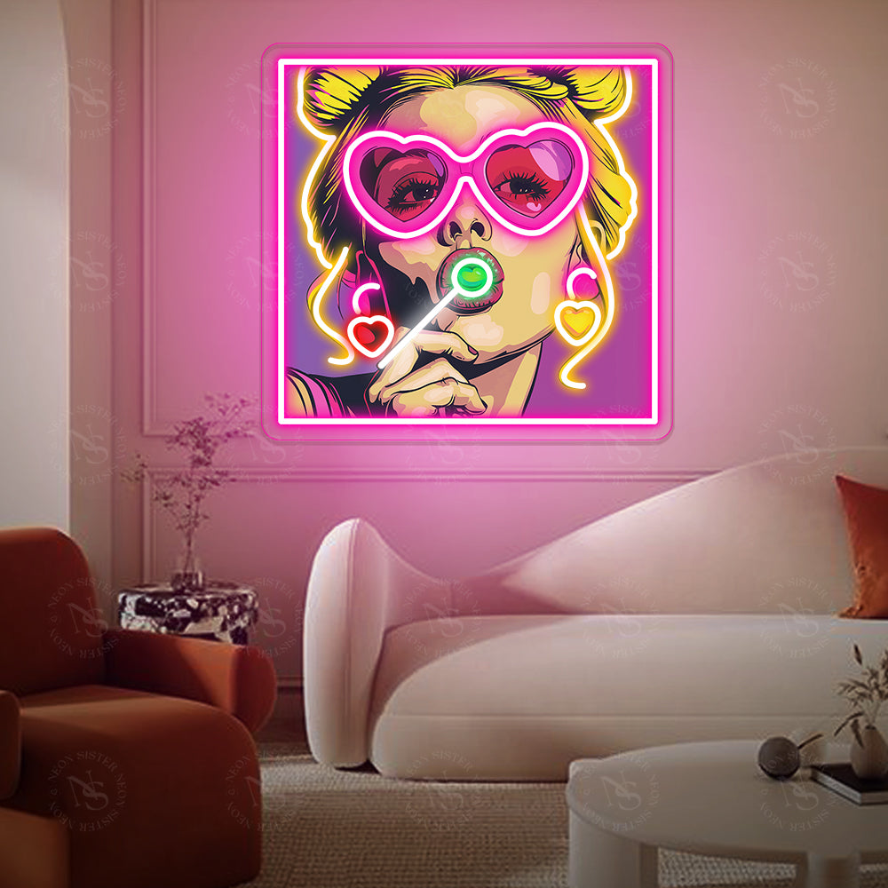 Sailor Moon Neon Artwork