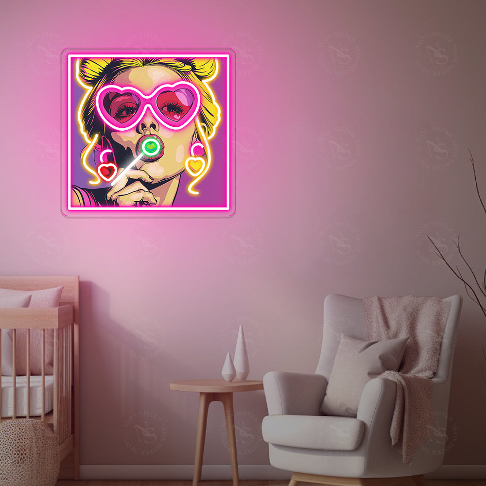 Sailor Moon Neon Artwork