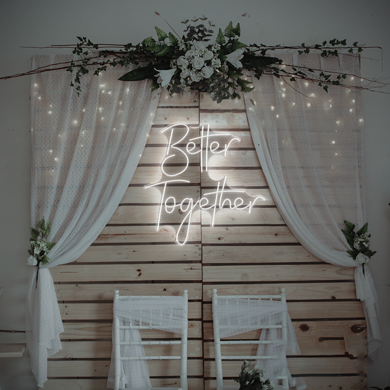 Better Together Neon Sign