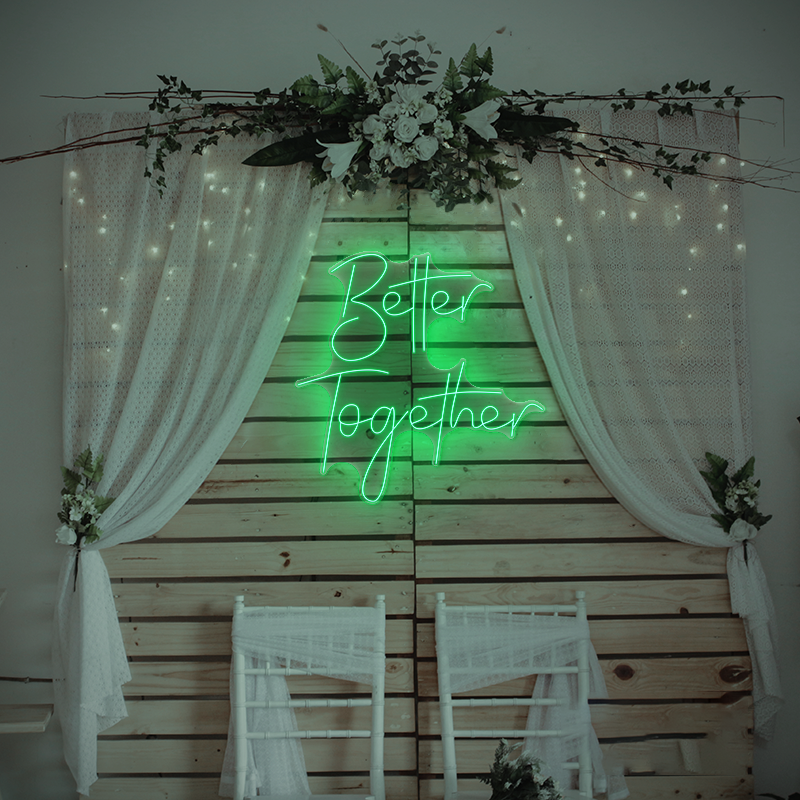Better Together Neon Sign