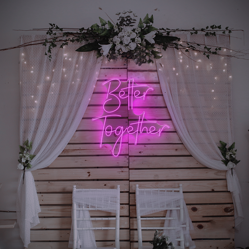 Better Together Neon Sign