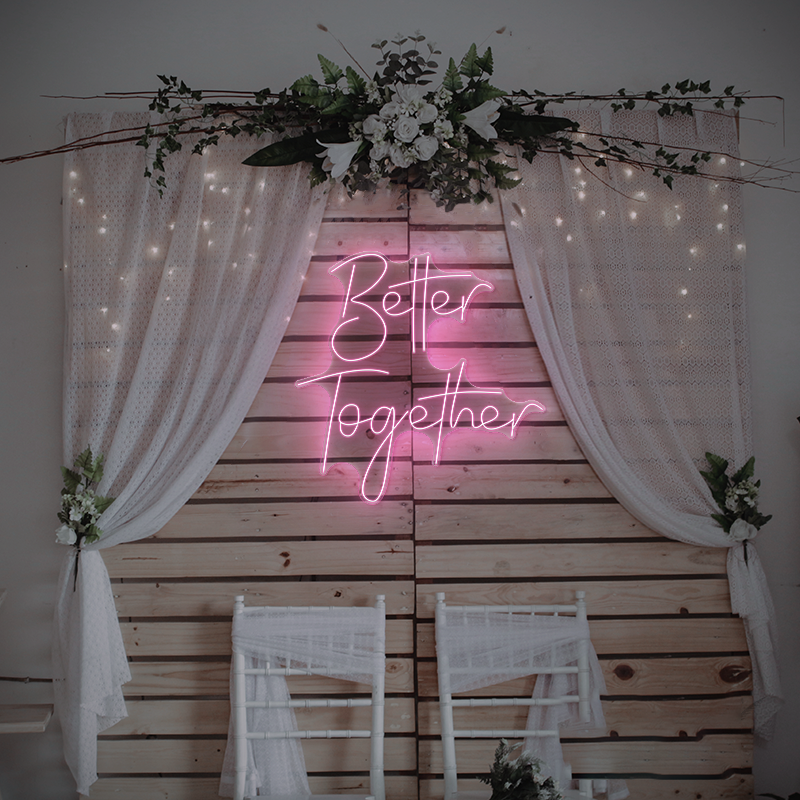 Better Together Neon Sign