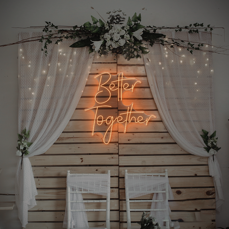 Better Together Neon Sign