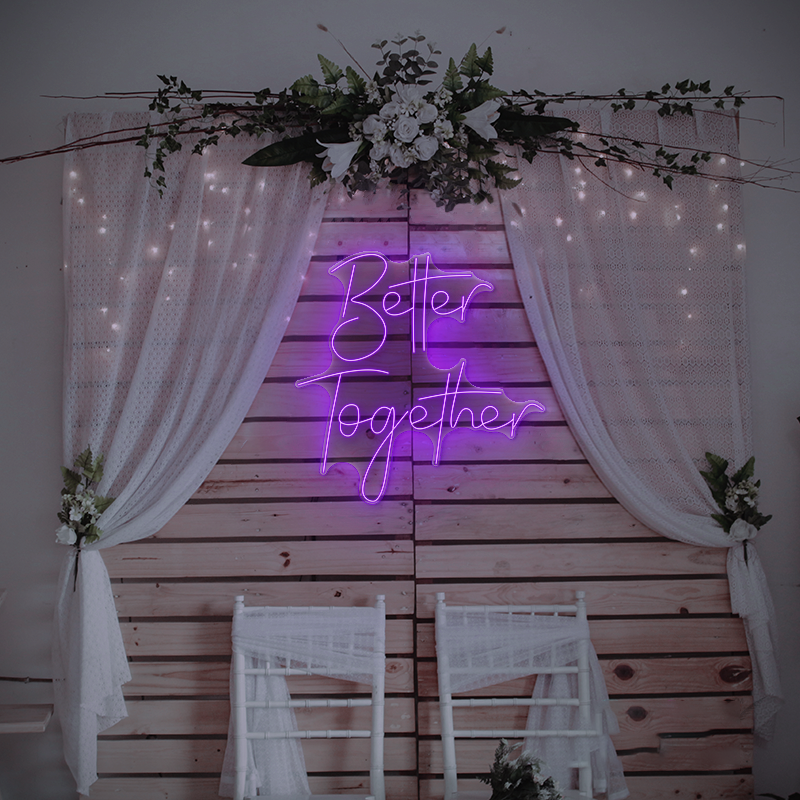Better Together Neon Sign