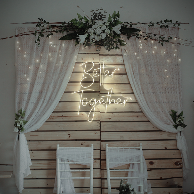 Better Together Neon Sign